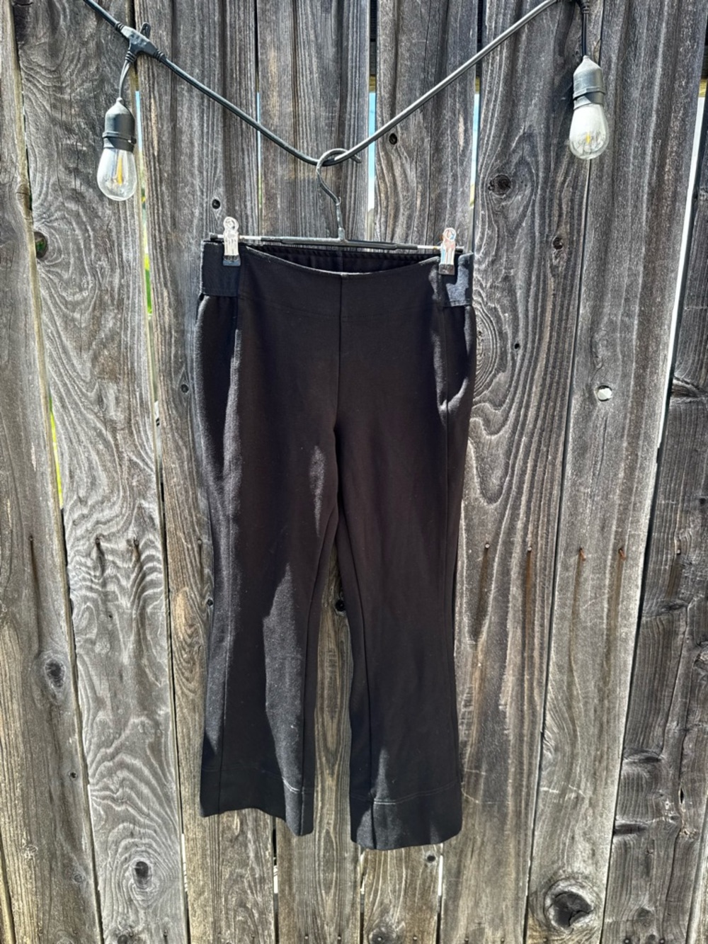 Brochu Walker Women’s Black Elastic Waistband Slim Fit Pants Small